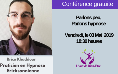 Conférence : Parlons peu, parlons hypnose